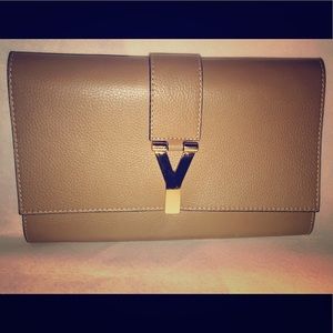 Yves Saint Laurent “Chyc” clutch. vintage.